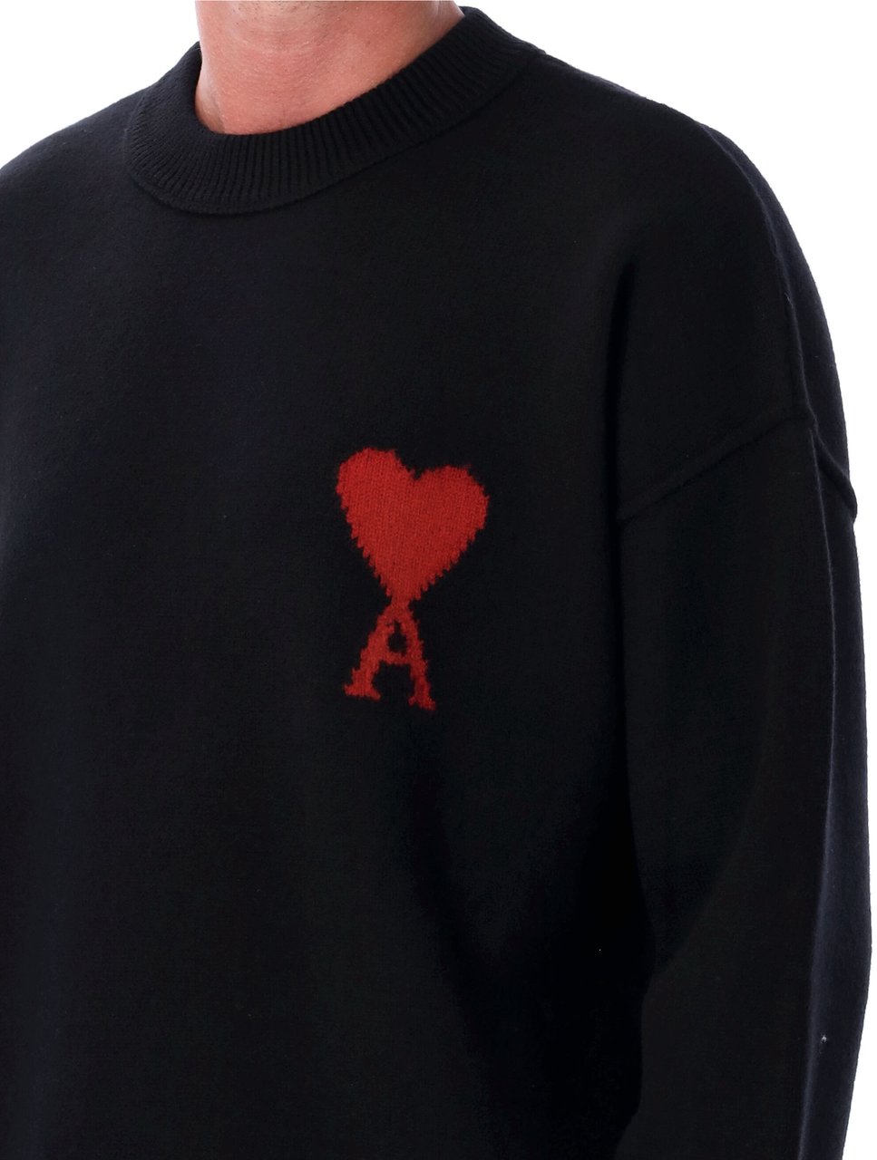 AMI Paris Sweaters Black Zwart