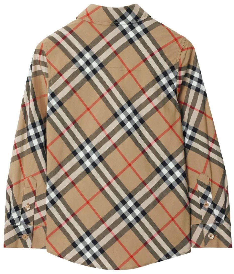 Burberry Burberry Jongens Blouse Beige Beige