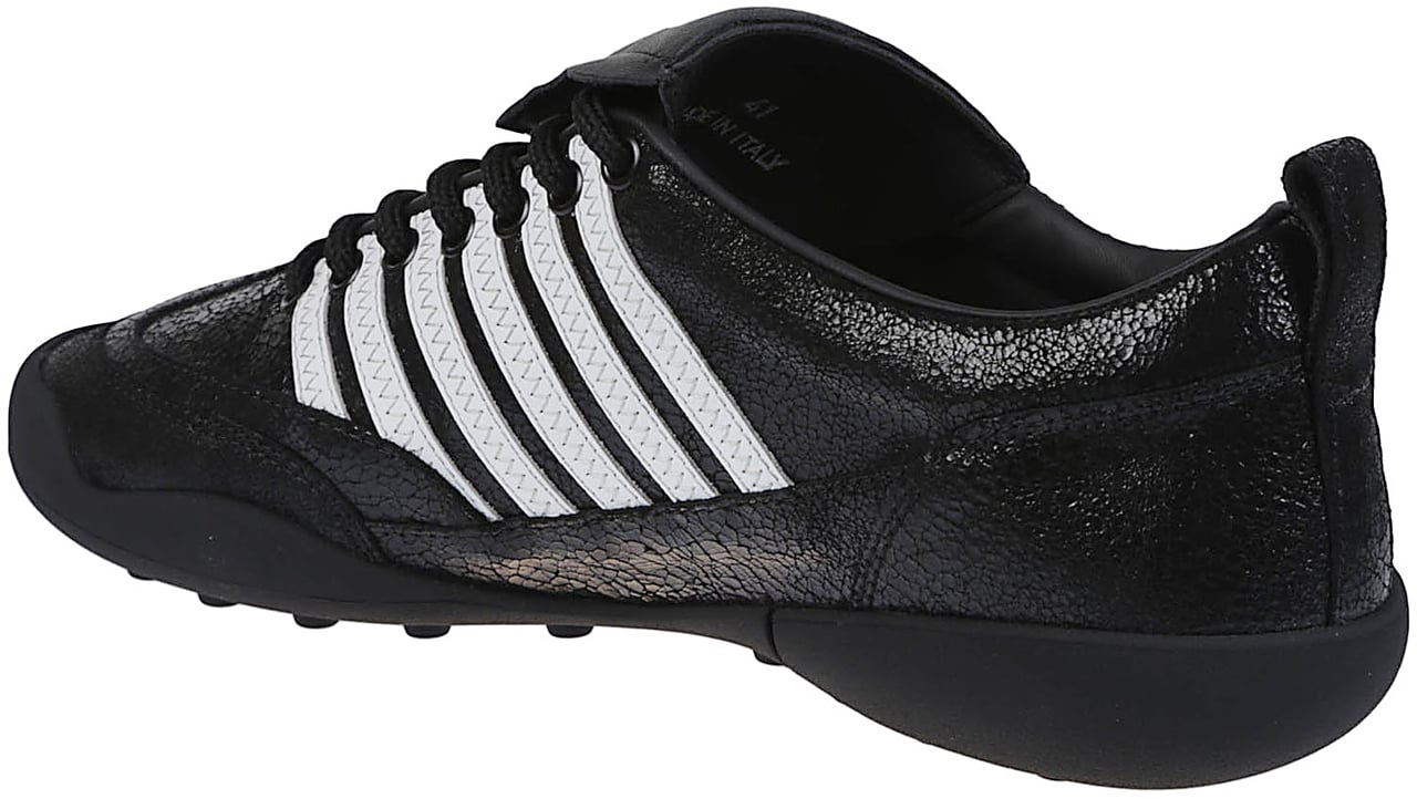 Dsquared2 Soccer Lace-up Low Top Sneakers Black Zwart