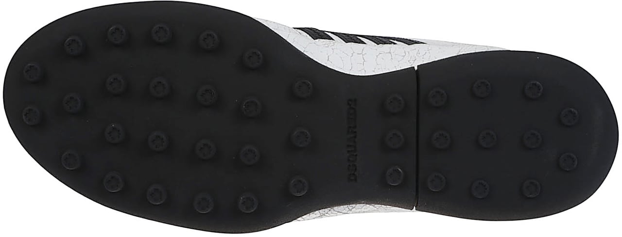 Dsquared2 Soccer Lace-up Low Top Sneakers White Wit