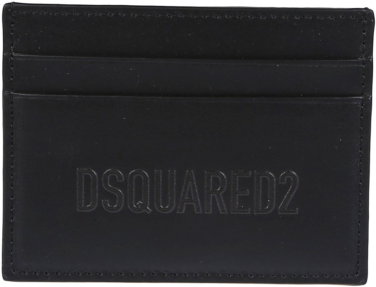 Dsquared2 Urban Credit Card Holder Black Zwart