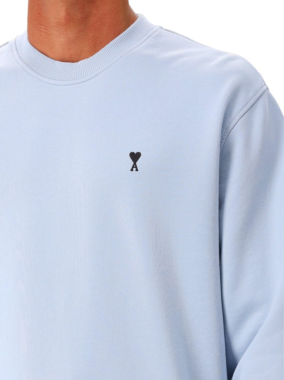 AMI Paris AMI Paris Sweater Blauw ADC Molleton Blauw
