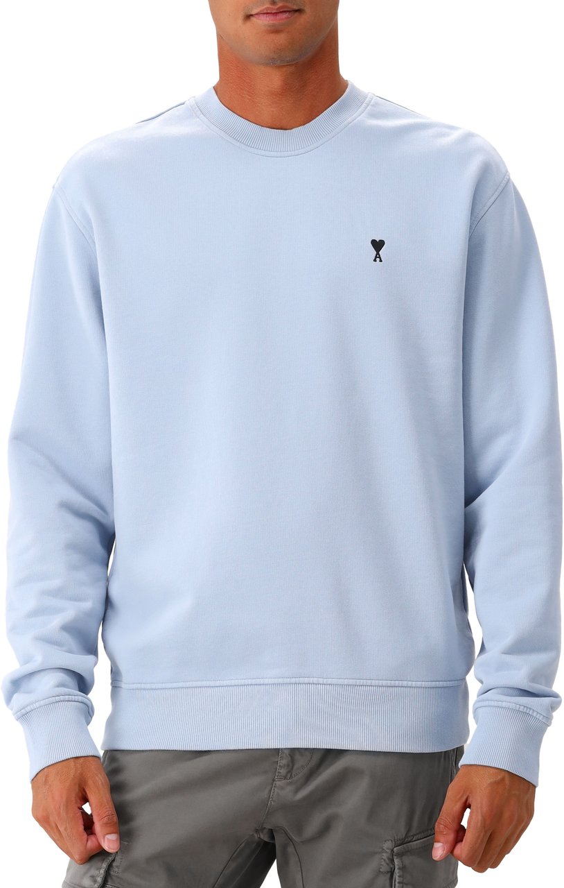 AMI Paris AMI Paris Sweater Blauw ADC Molleton Blauw