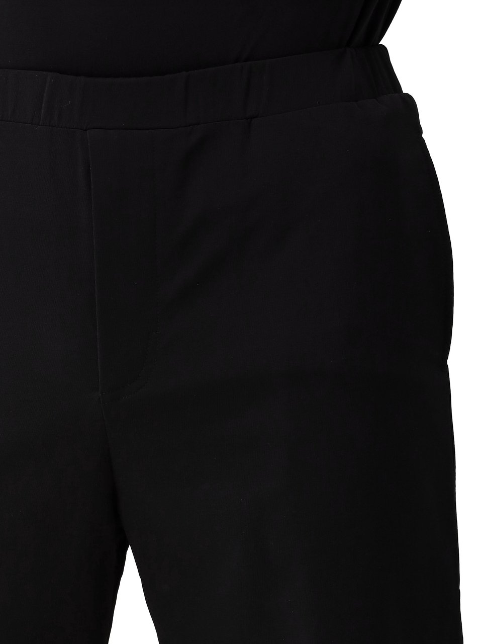 FLÂNEUR Flâneur Broek Zwart Badge Formal Tech Pants Zwart