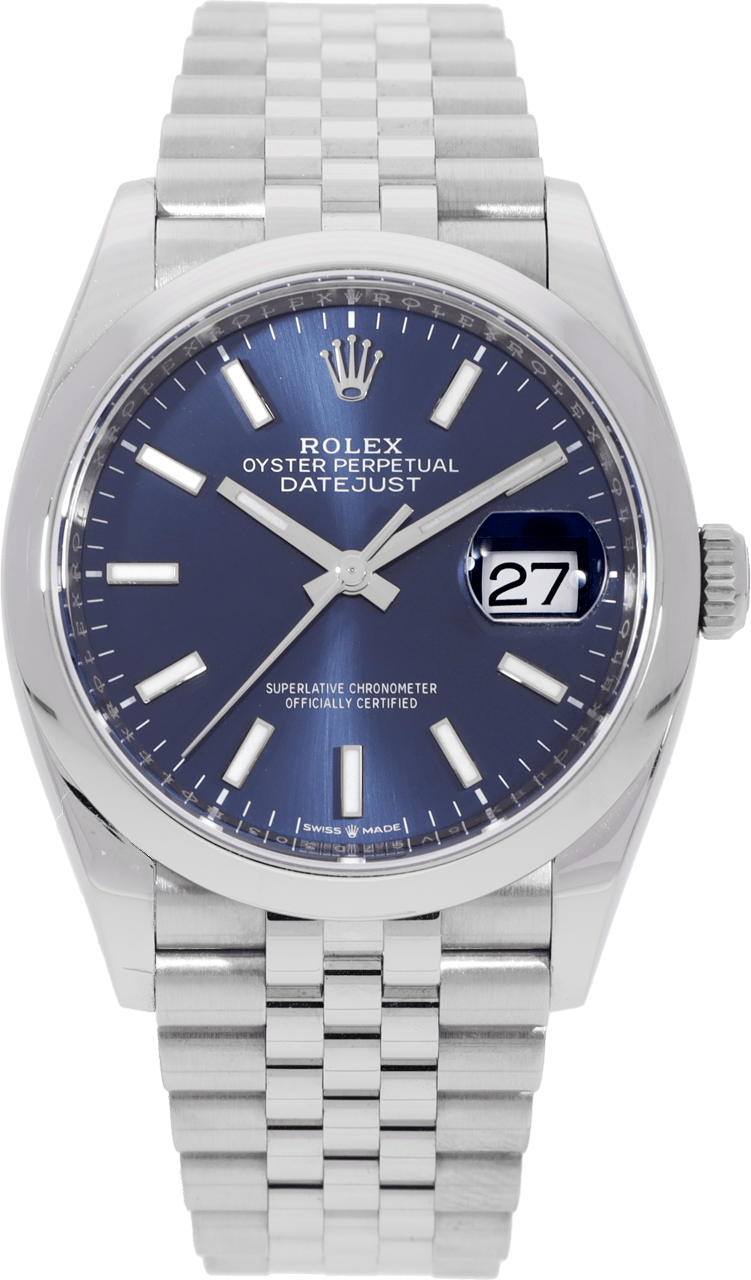 Rolex Datejust Blauw