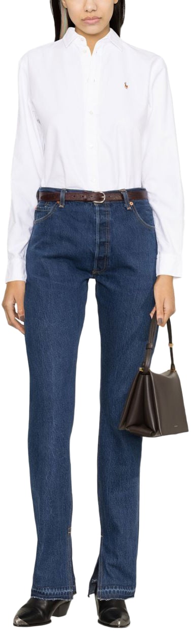Ralph Lauren Shirts White Neutraal