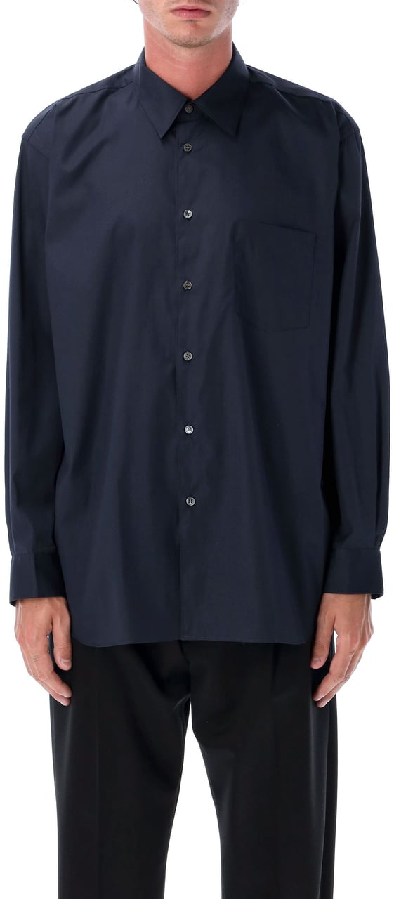 Comme des Garçons Shirt Blu Blauw