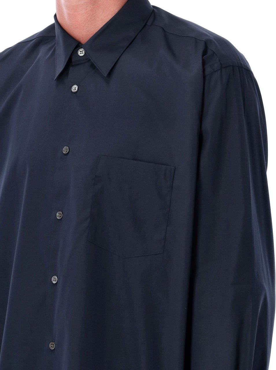 Comme des Garçons Shirt Blu Blauw