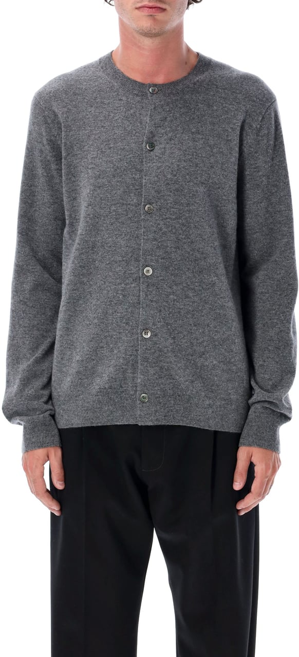 Comme des Garçons Merino Cardigan Grigio Grijs