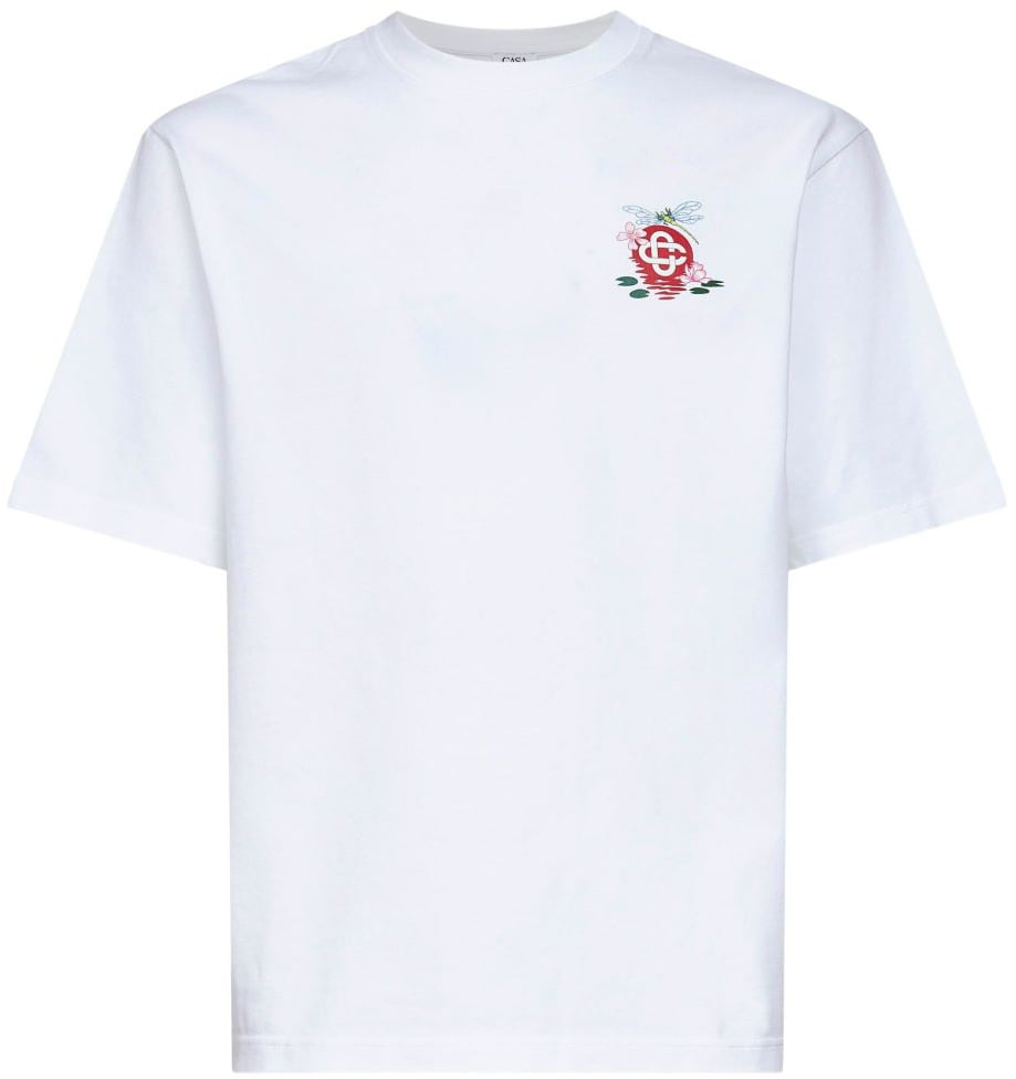 Casablanca T-Shirts And Polos White Wit