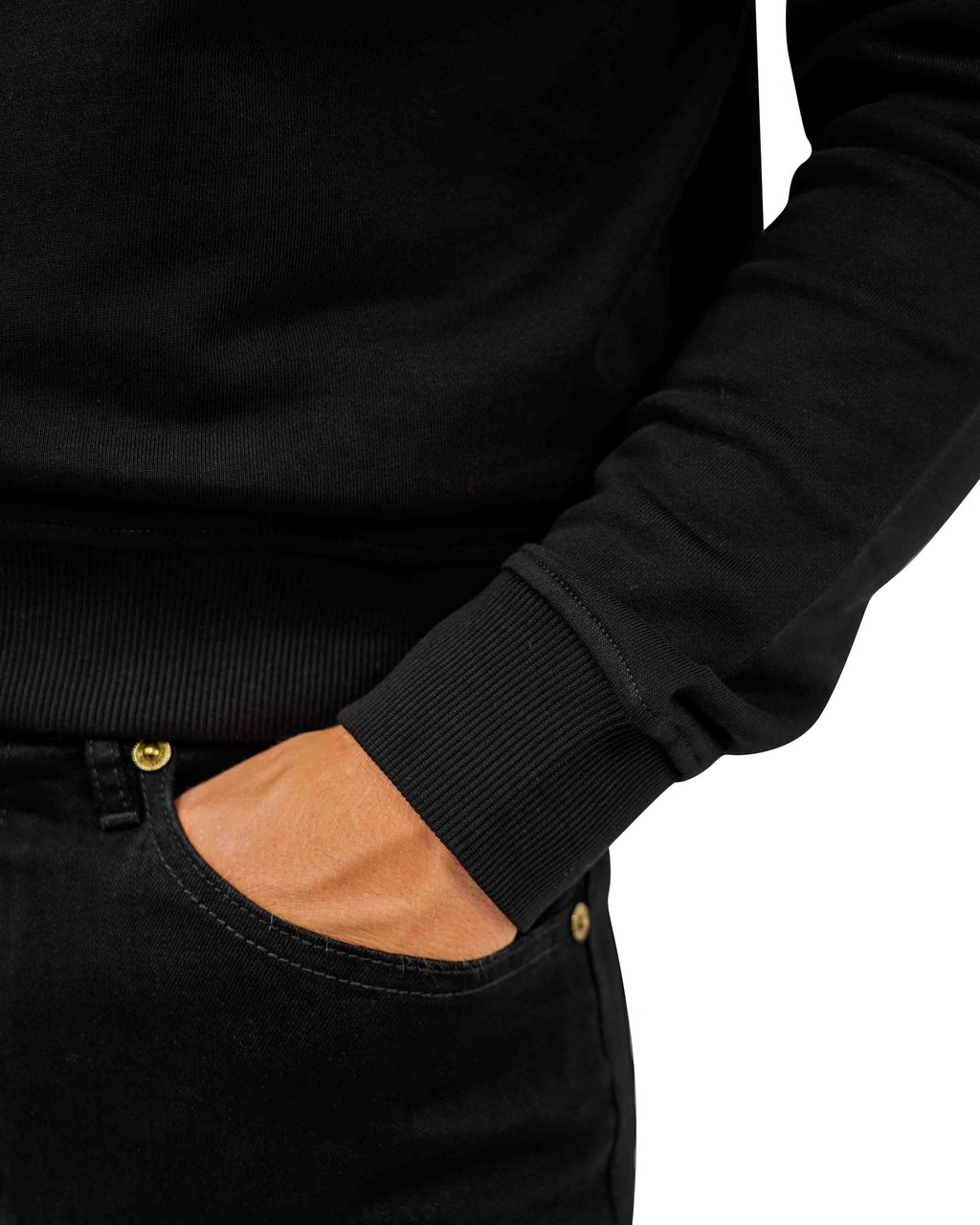 Versace Jeans Couture Felpe Sweatshirt Zwart