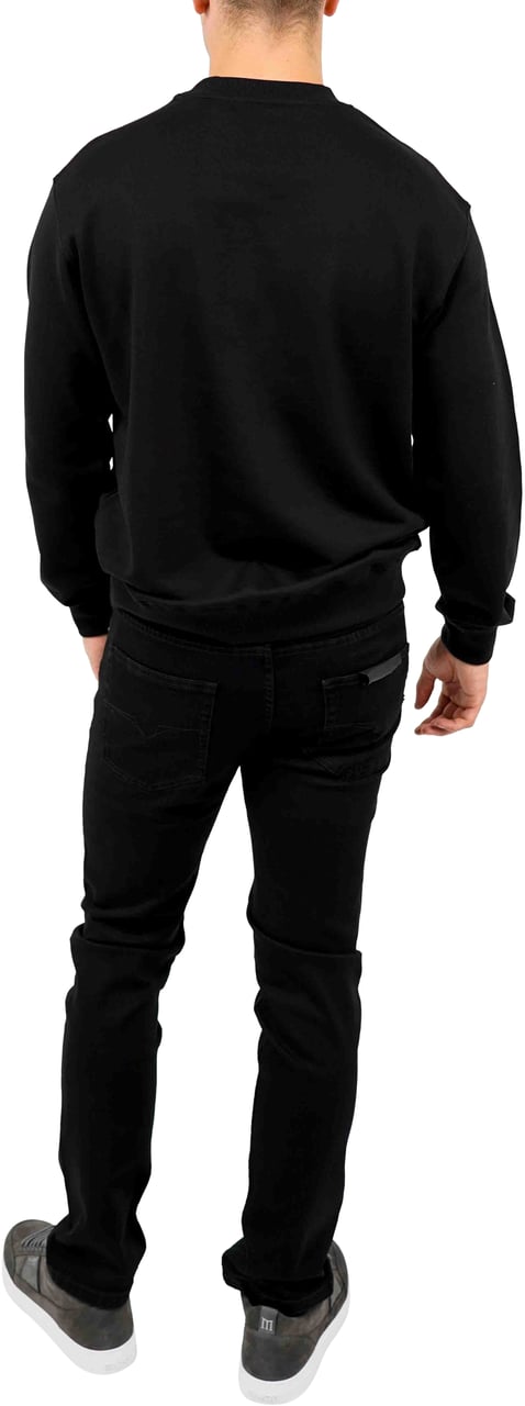 Versace Jeans Couture Slim Milano 5-Pocket Broek Zwart