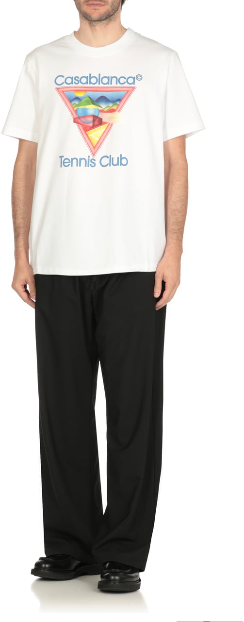Casablanca T-Shirt Casablanca Wit