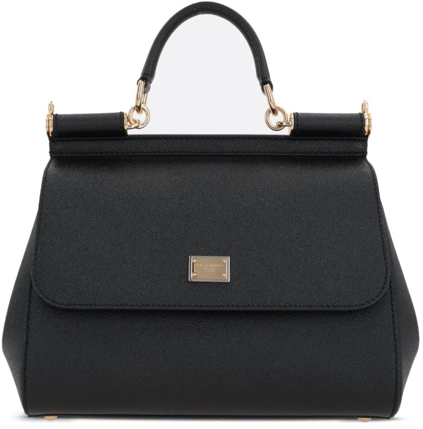 Dolce & Gabbana Borsa Sicily Media Dauphine Zwart