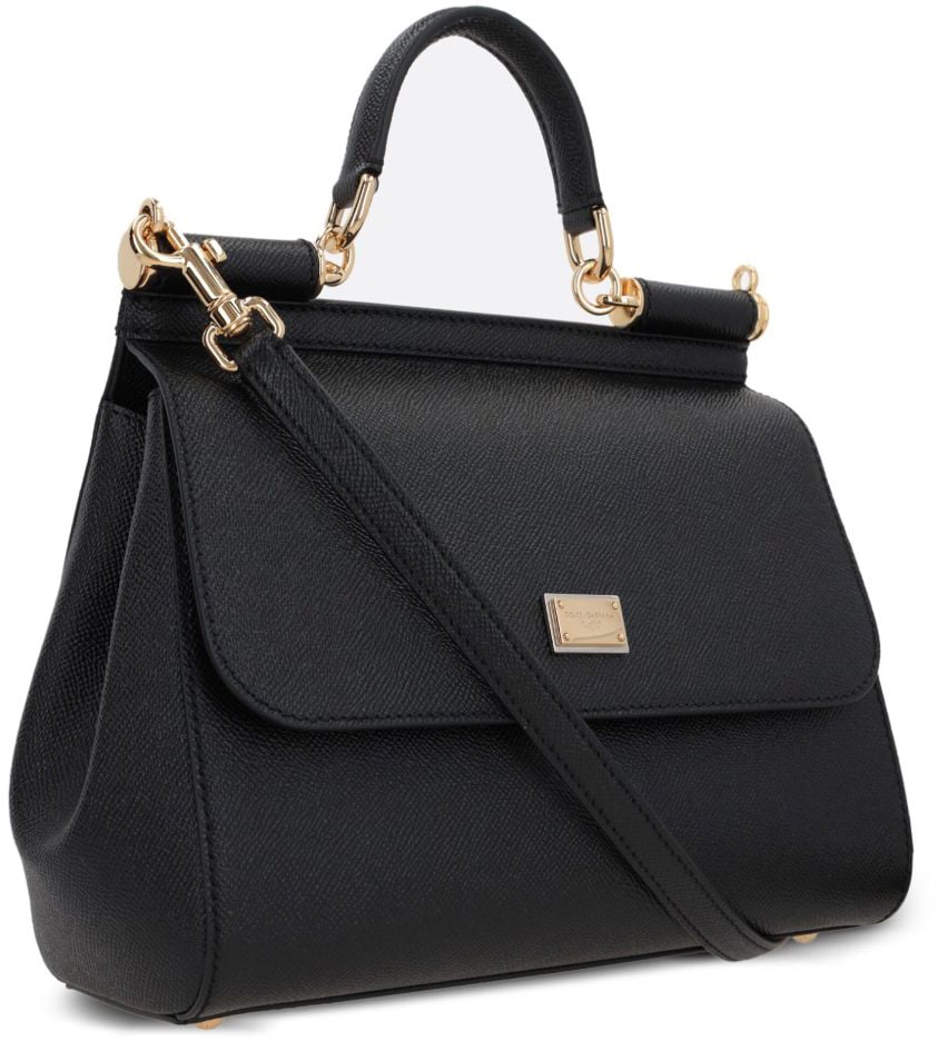 Dolce & Gabbana Borsa Sicily Media Dauphine Zwart