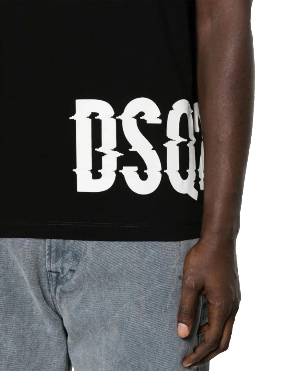 Dsquared2 Cool Fit Dsq2 Logo T-shirt Zwart