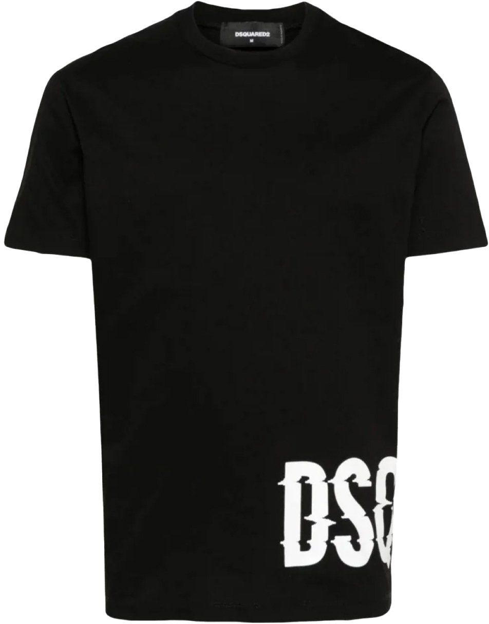 Dsquared2 Cool Fit Dsq2 Logo T-shirt Zwart