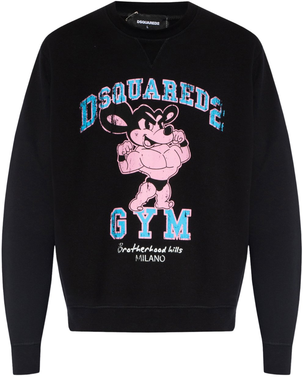 Dsquared2 Cool Fit Logo Sweatshirt Zwart