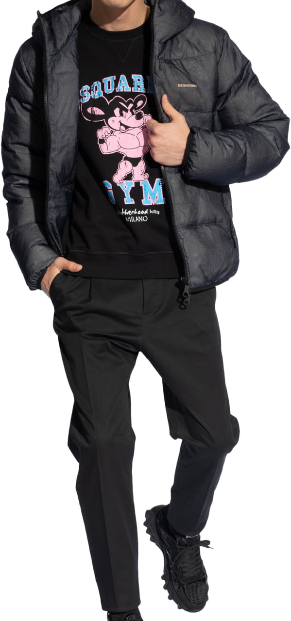 Dsquared2 Cool Fit Logo Sweatshirt Zwart