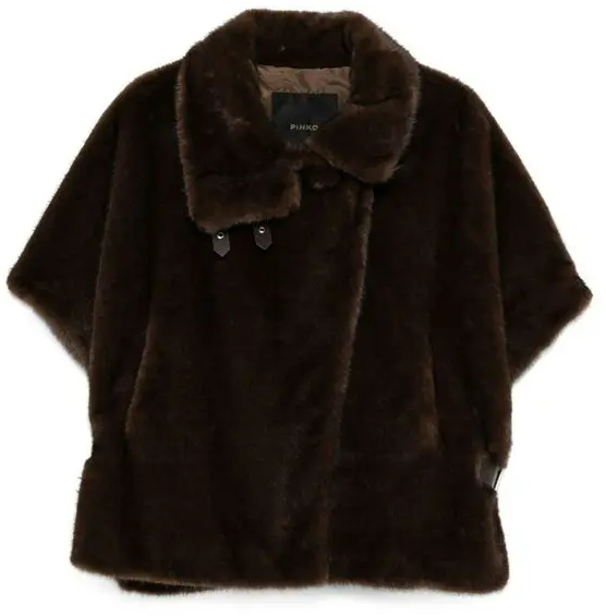 Pinko Coats Brown Bruin