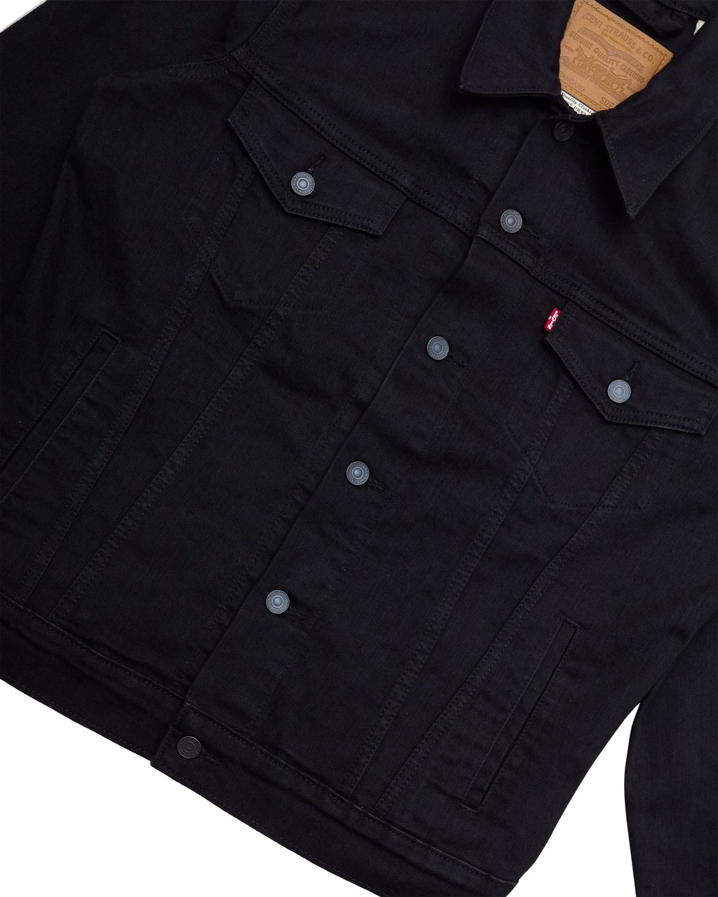 Levi's Giacca The Trucker Dark Horse Nera Zwart
