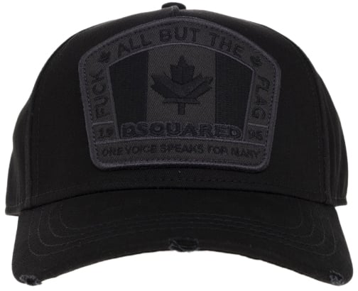 Dsquared2 BASEBALL CAP GABARDINE Zwart