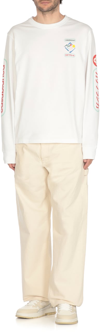 Casablanca T-Shirts And Polos White Wit