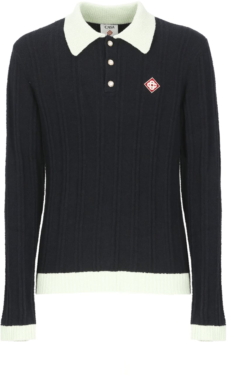Casablanca T-Shirts And Polos Black Zwart