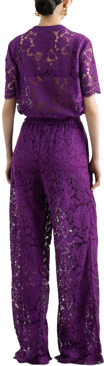 Dolce & Gabbana T-Shirts And Polos Purple Paars