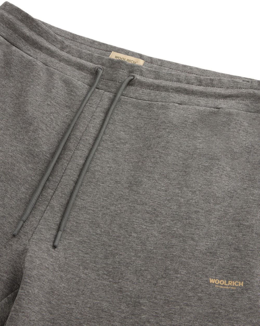 Woolrich Trousers Grey Grijs