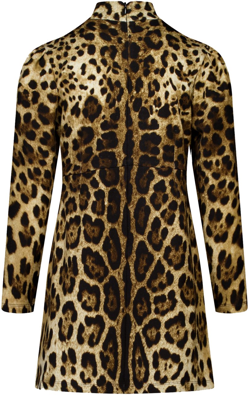 Dolce & Gabbana Dolce & Gabbana Kinder Meisjes Jurk In Bruin Bruin