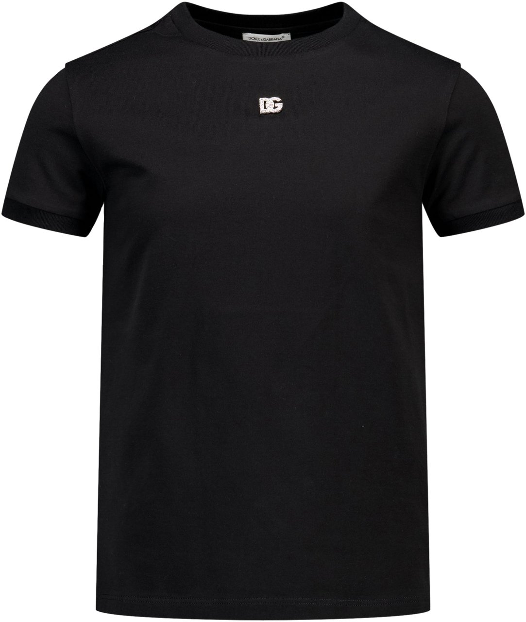 Dolce & Gabbana Dolce & Gabbana Kinder Meisjes T-Shirt In Zwart Zwart