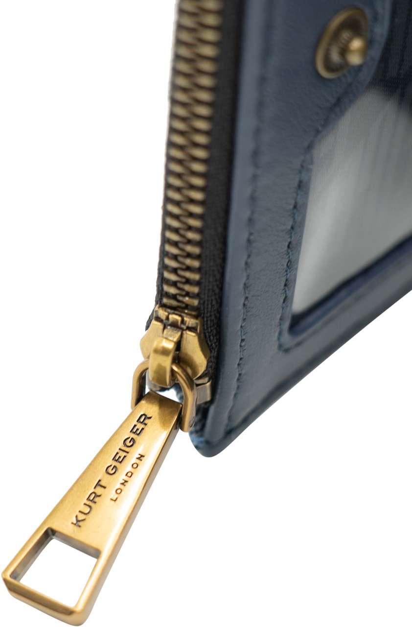 Kurt Geiger London Mini Purse Kensington Denim Blauw
