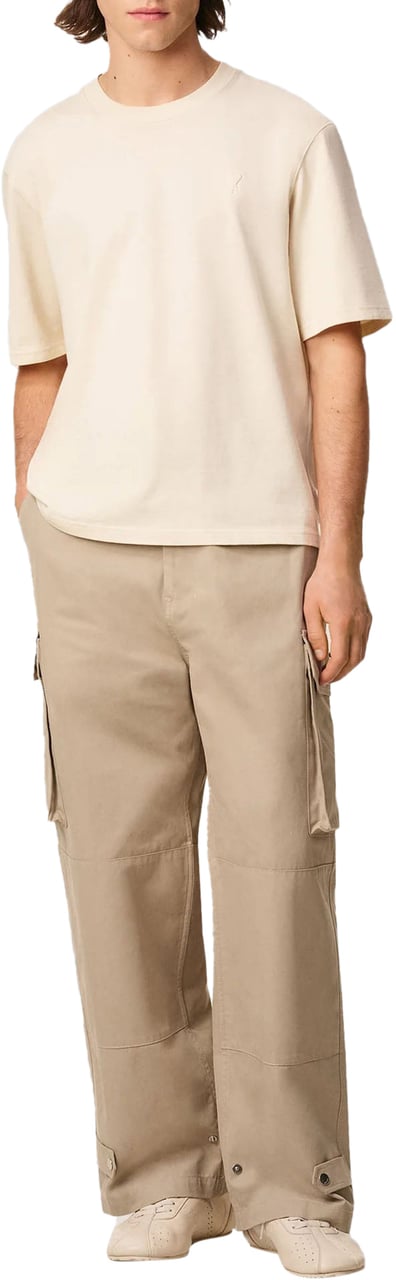 AMI Paris CARGO PANTS BEIGE Beige