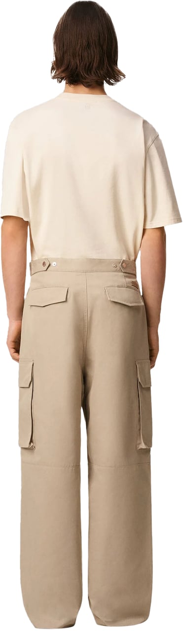 AMI Paris CARGO PANTS BEIGE Beige