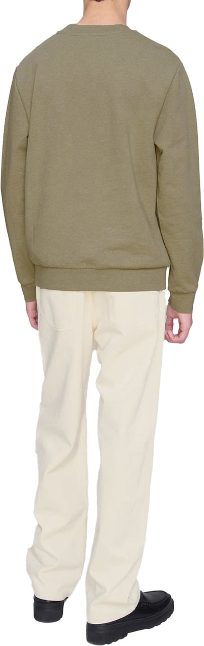 A.P.C. sweater kaki Groen