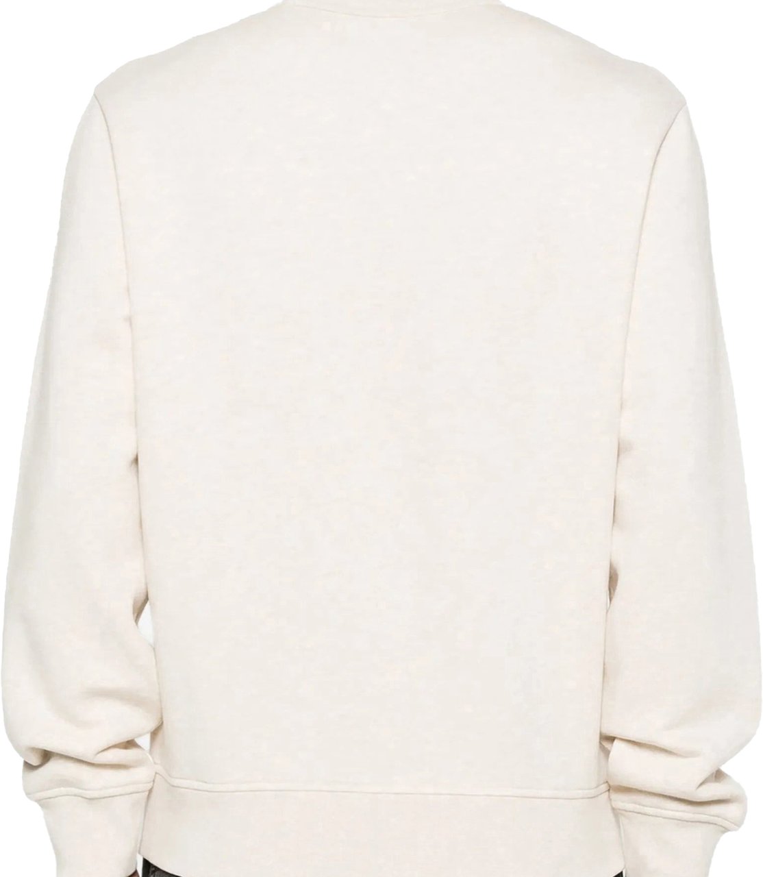 A.P.C. sweater beige logo bordeaux Beige