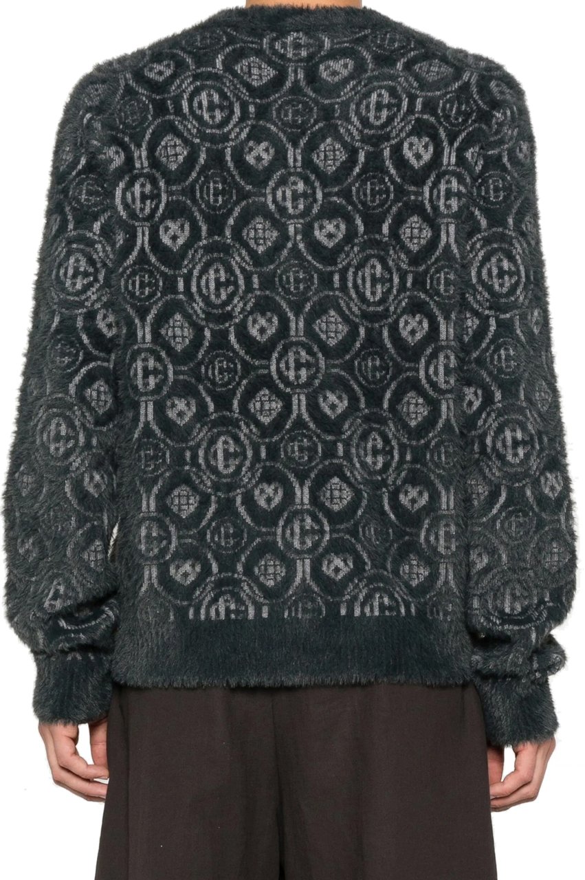 Casablanca knitwear alpaca grijs Grijs