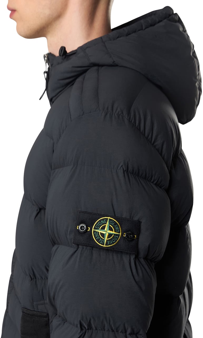 Stone Island jacket black Zwart