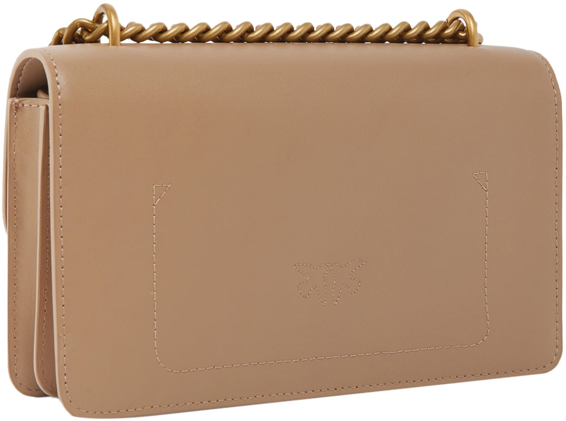 Pinko Shoulder bag 'Mini Love Bag One' Bruin