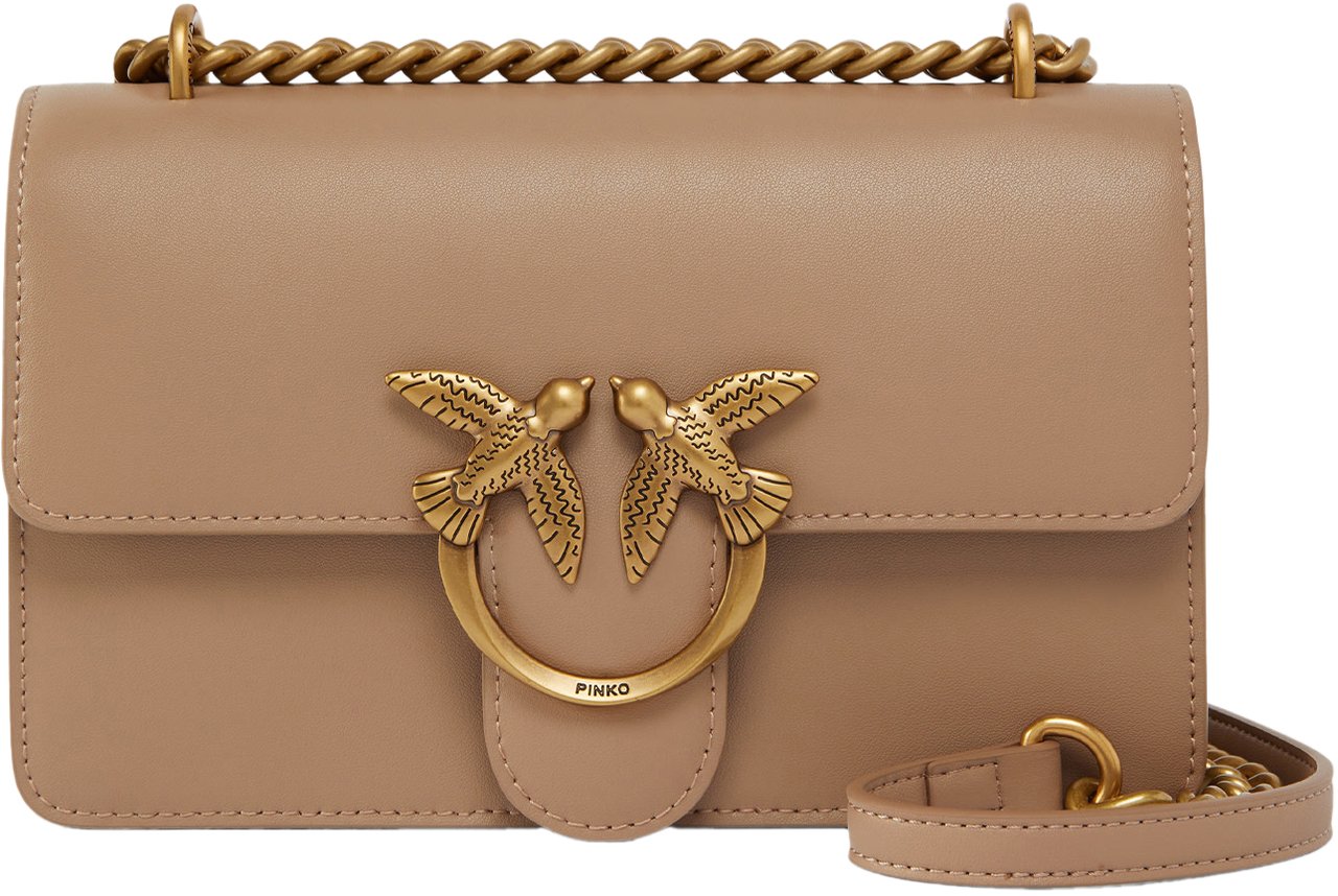 Pinko Shoulder bag 'Mini Love Bag One' Bruin