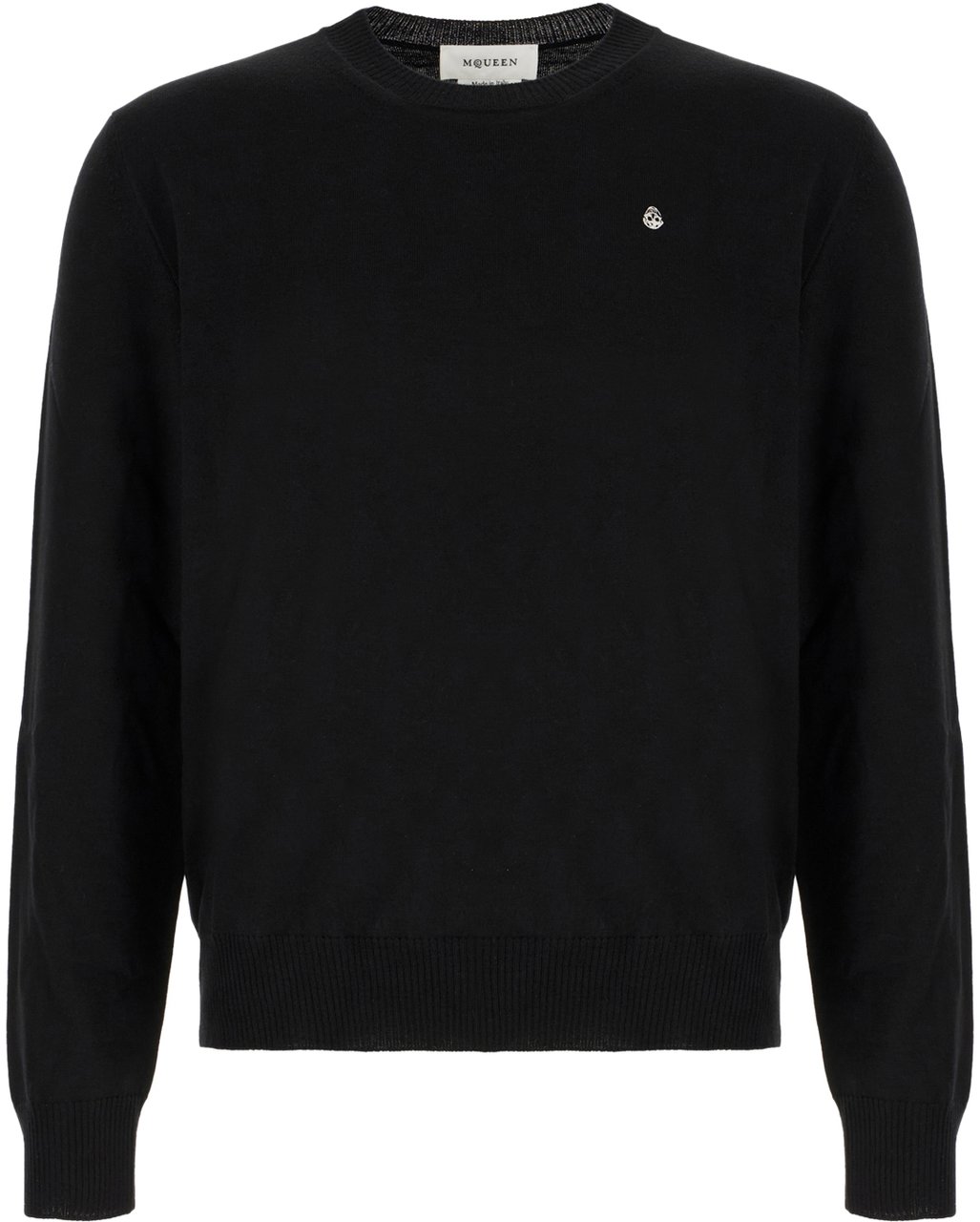 Alexander McQueen Alexander McQueen Black wool sweater Zwart