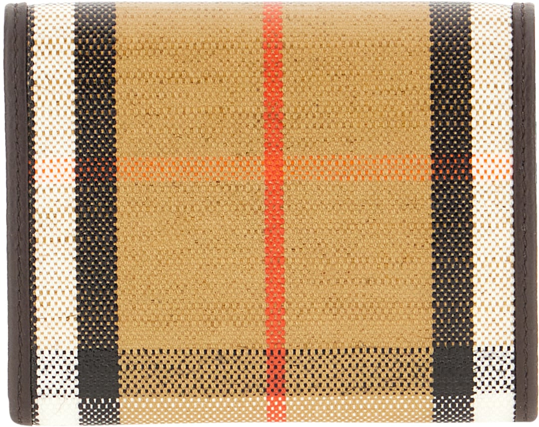 Burberry Burberry Printed fabric wallet Divers