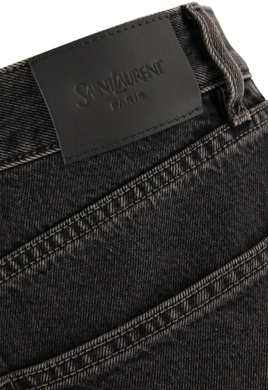 Saint Laurent Saint Laurent Black denim jeans Zwart
