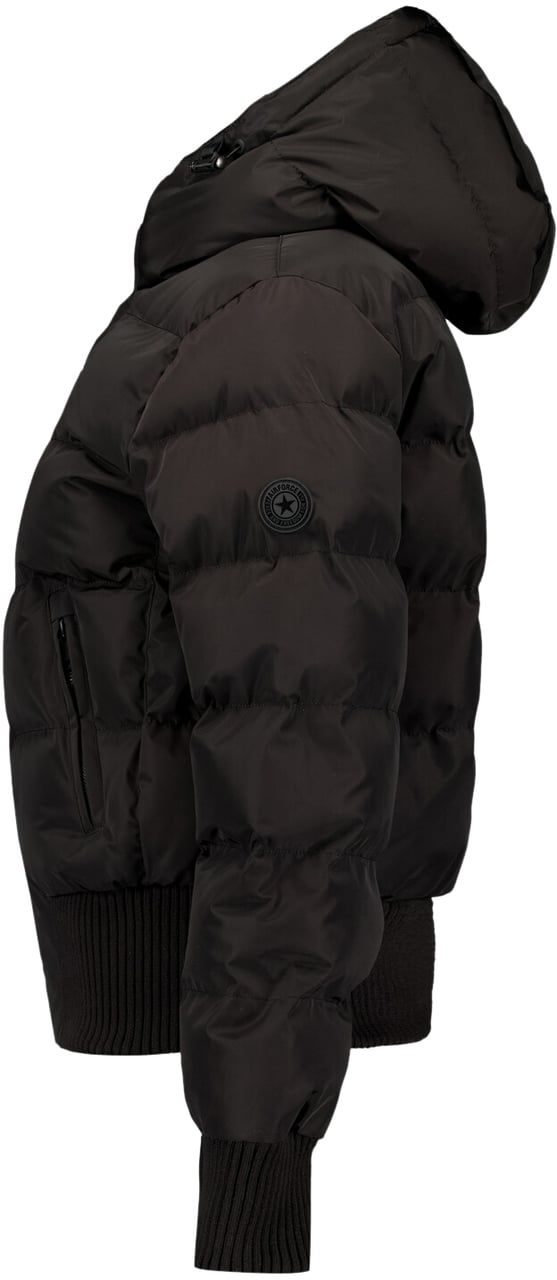 Airforce Tate Bomber True Black Zwart