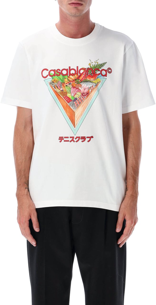 Casablanca T-Shirts And Polos White Wit