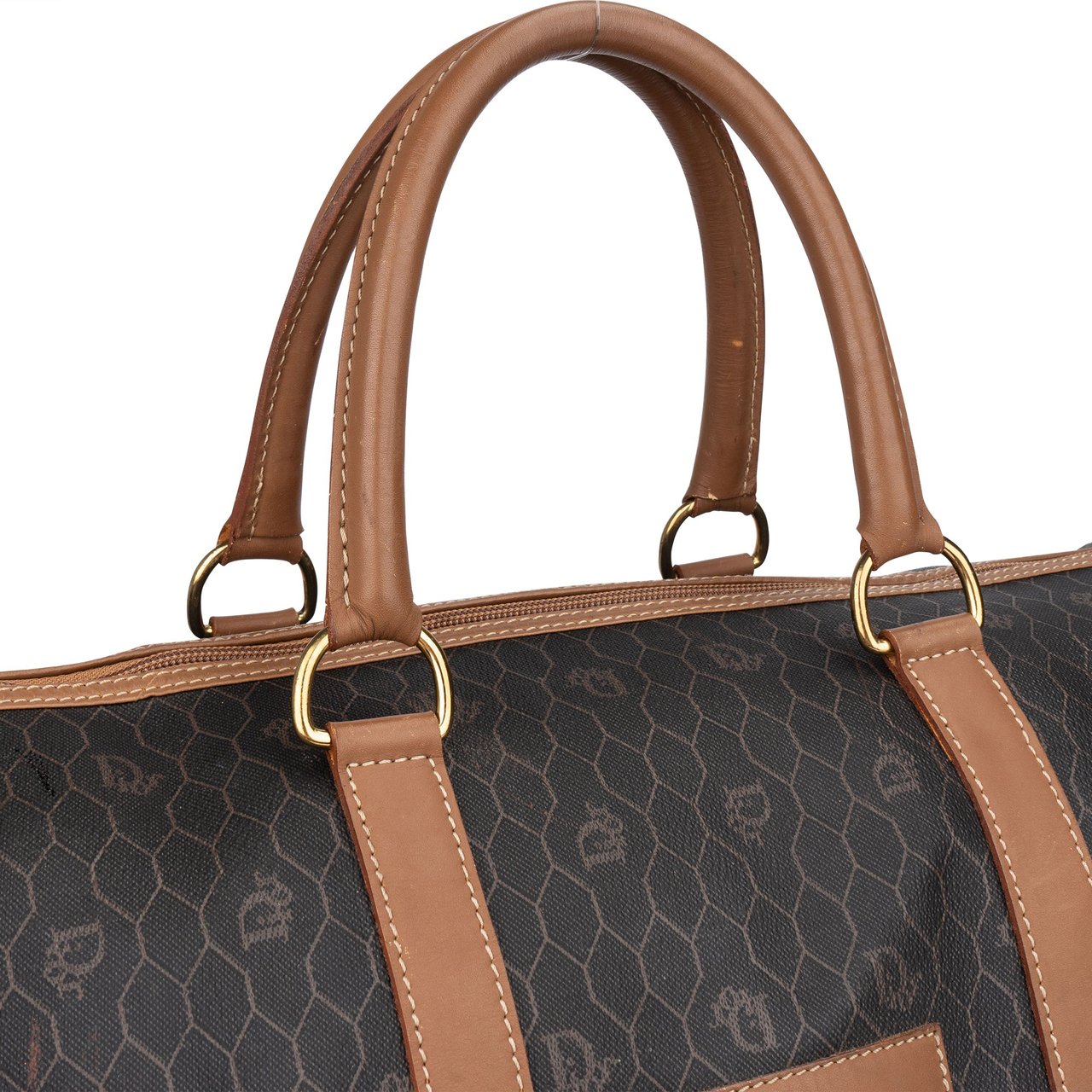 Dior Christian Dior Honeycomb Monogram Duffle Bag 45 Divers