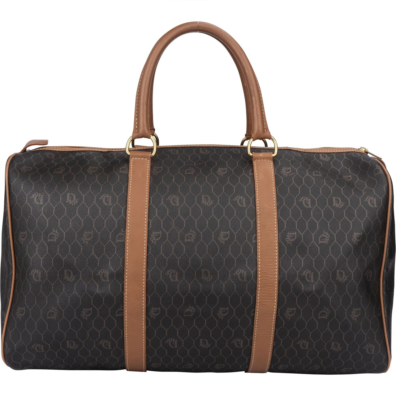 Dior Christian Dior Honeycomb Monogram Duffle Bag 45 Divers