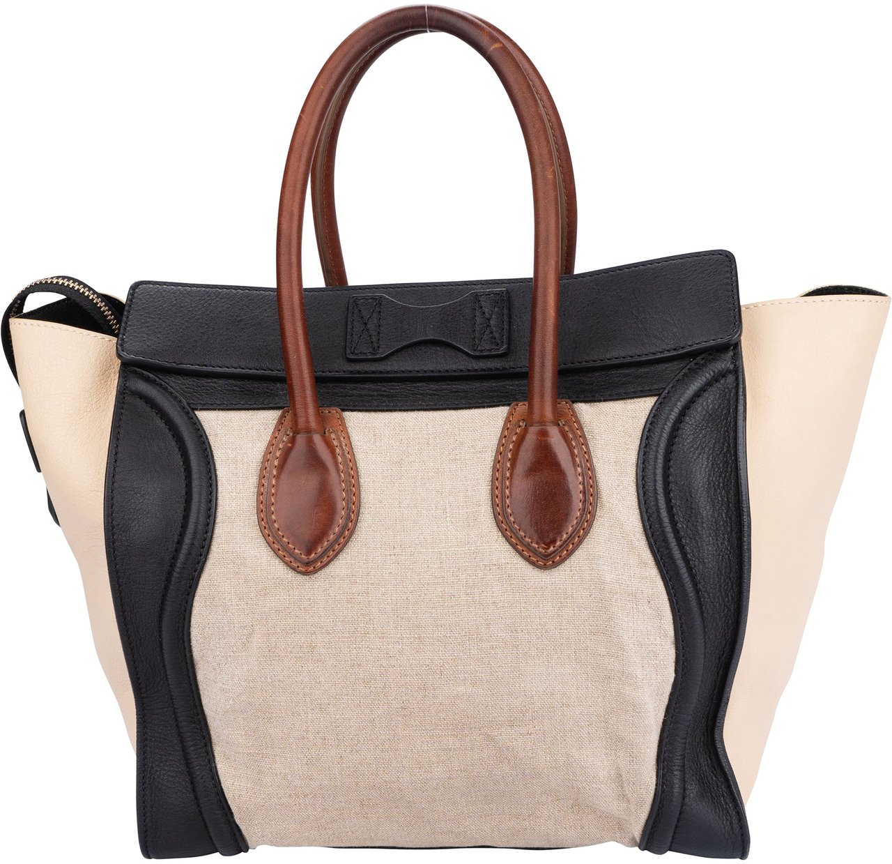Celine Celine Canvas Tricolor Luggage Handbag Divers