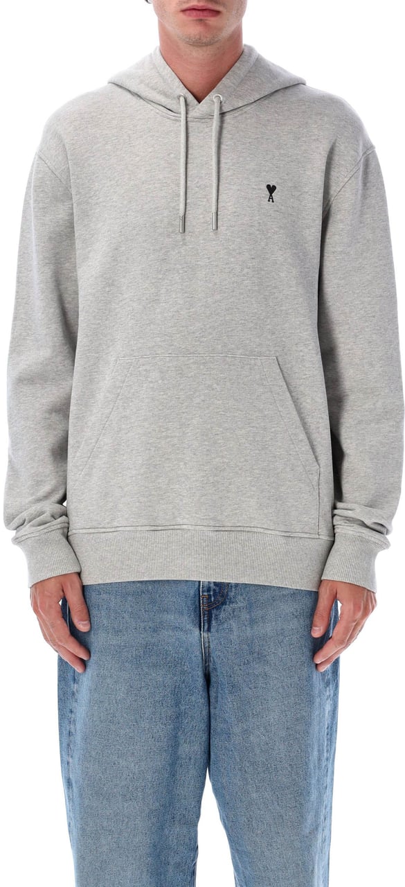 AMI Paris Adc Hoodie Grigio Grijs